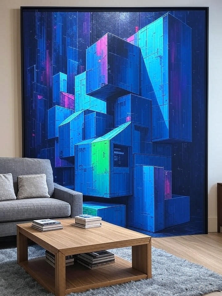 Neon Monoliths